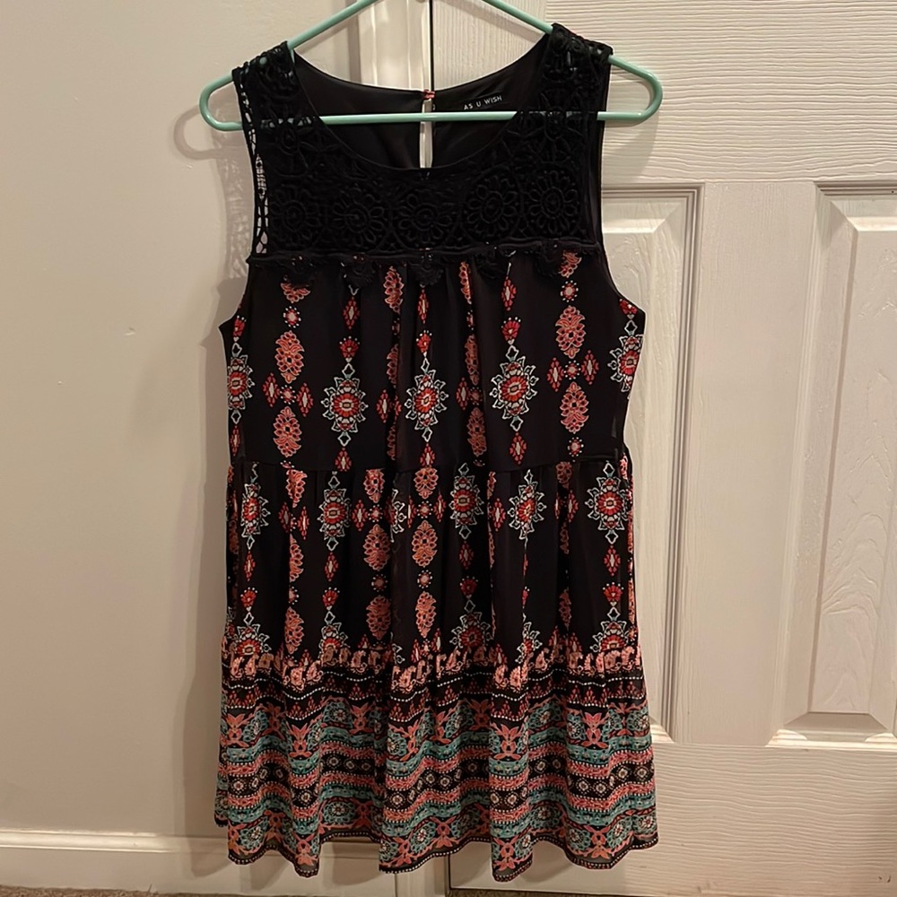 Summer sleeveless dress